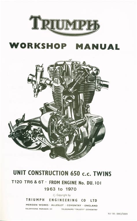 1970 triumph 650 service manual Doc