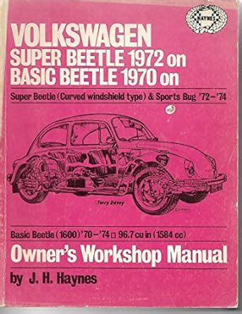 1970 volkswagen beetle owners manual Kindle Editon