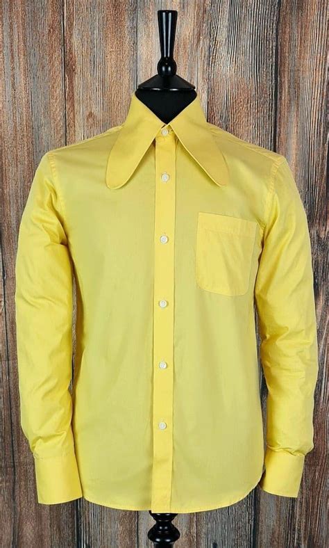 1970s collar shirt