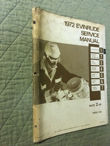 1972 Evinrude Service Manual Ebook Ebook Epub