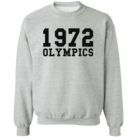 1972 Olympics Sweatshirt: A Reflection of Past and Present Trends