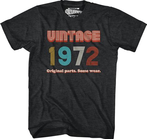 1972 T-Shirt: A Nostalgic Journey Through Time