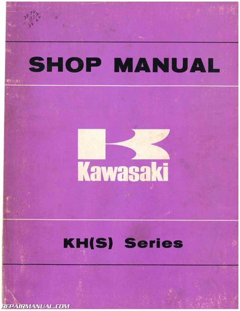 1972 kawasaki 100 service manual PDF
