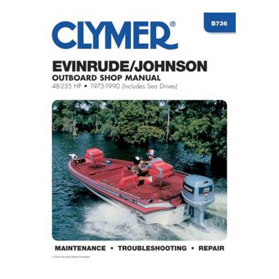 1973 1990 Evinrude Johnson 48 235 HP Service Manual Outboard ..  Ebook Kindle Editon