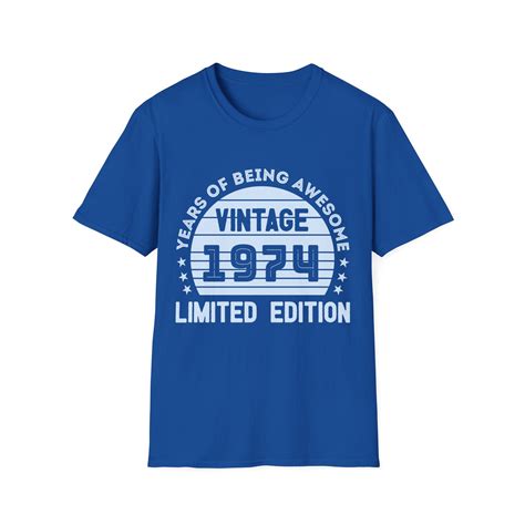 1974 T-Shirts: A Style That Never Grows Old