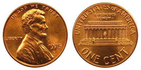 1975 d lincoln penny