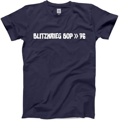 1976 "Blitzkrieg Bop" T-shirt: