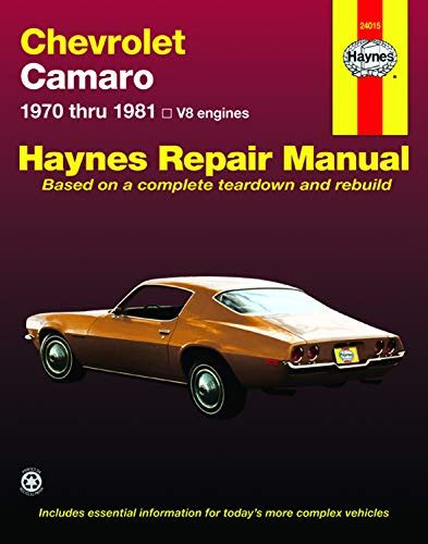 1979 Camaro Repair Manual Pdf Ebook Kindle Editon