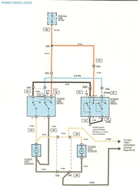 1979 corvette power door lock wiring diagram pdf Doc