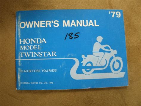 1979 honda twinstar cm 185 manual Ebook Kindle Editon