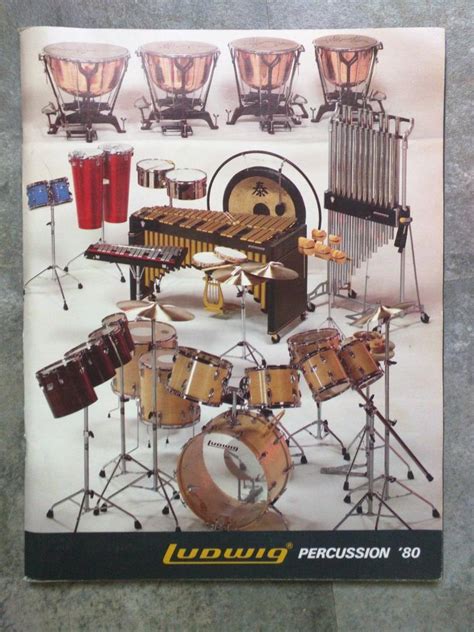 1980 Ludwig Drum Catalog