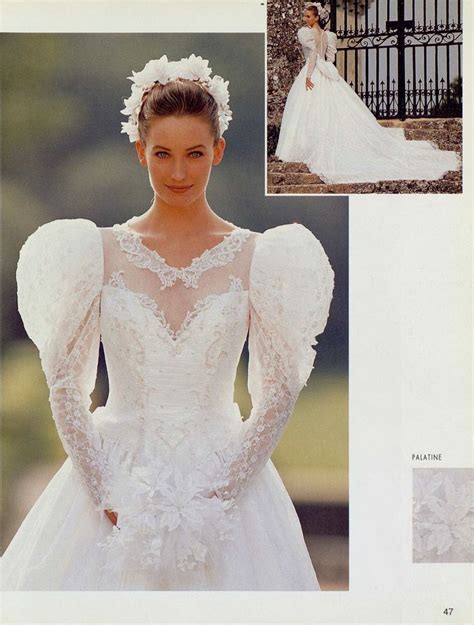 1980s Style Wedding Dress: A Nostalgic Revival for Modern Brides