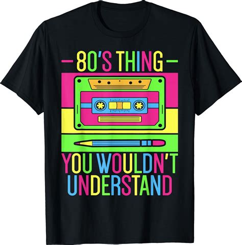 1980s T-Shirts: A Nostalgic Journey to the Decade of Excess