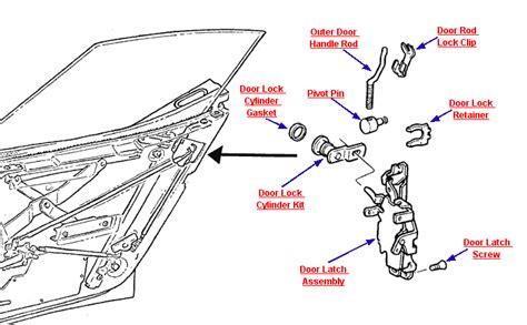 1981 corvette lock drawing Kindle Editon