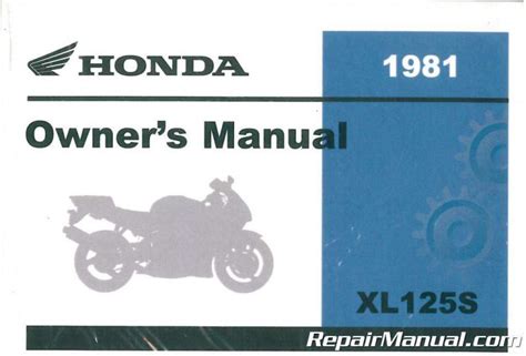 1981 honda xl125s manual Kindle Editon