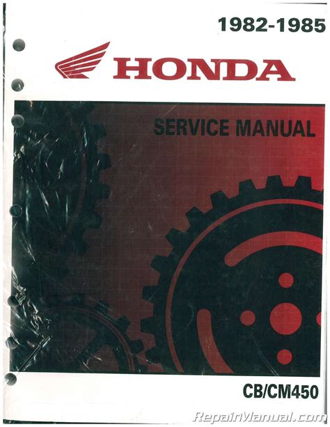 1982 1985 honda cbcm450 workshop repair manual download Reader