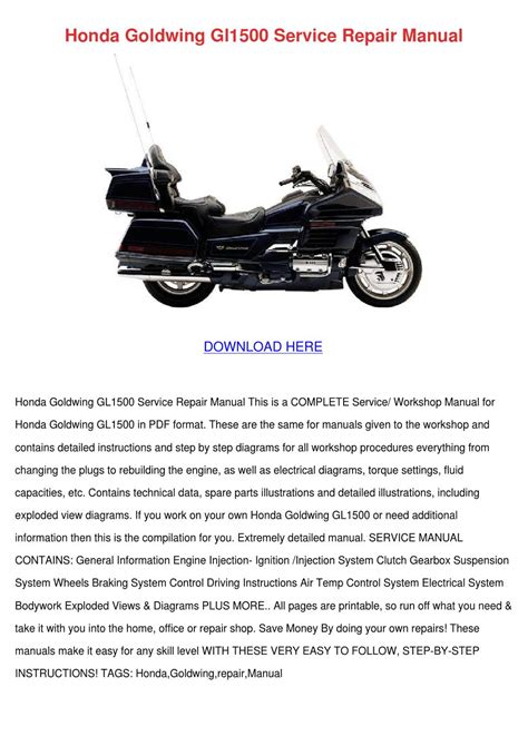 1983 goldwing service manual pdf Doc