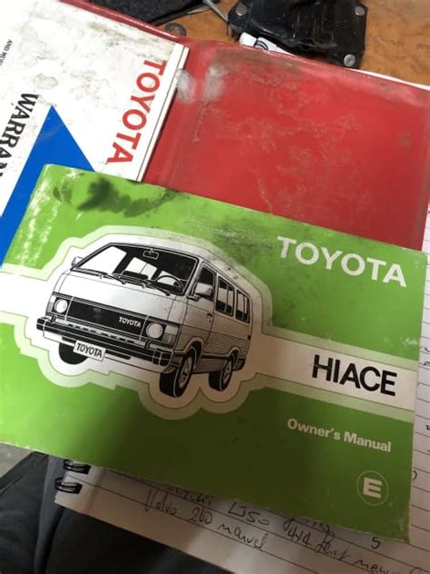 1983 hiace repair manual Reader