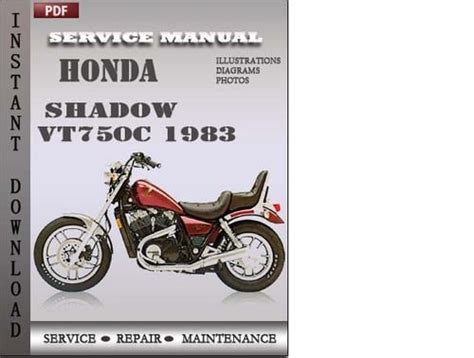 1983 honda shadow vt750c manual Epub