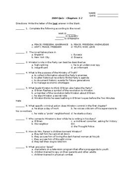 1984 Multiple Choice Answer Key Kindle Editon