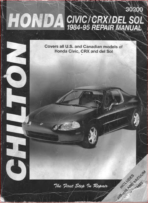 1984 honda civic crx service manual Epub