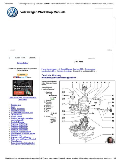 1985 golf 1 workshop manual pdf Epub