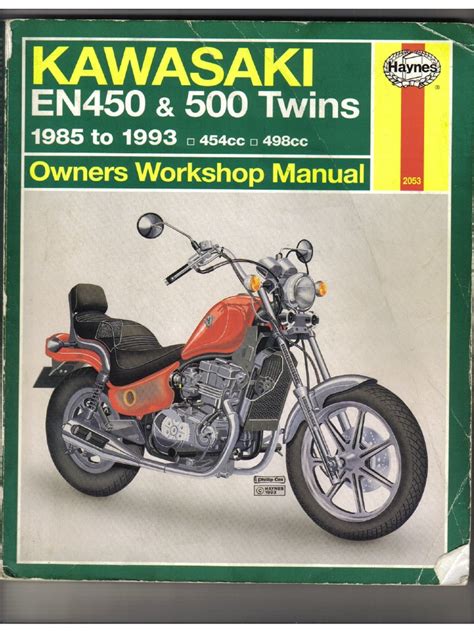 1985 kawasaki 454 ltd manual Epub