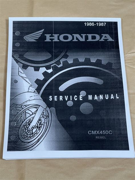 1986 honda rebel 450 owners manual PDF