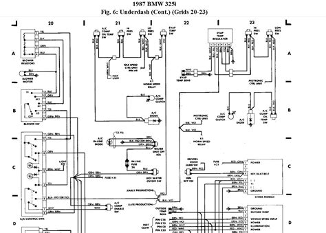 1988 BMW 325i E30 Series Wiring Diagrams Ebook PDF