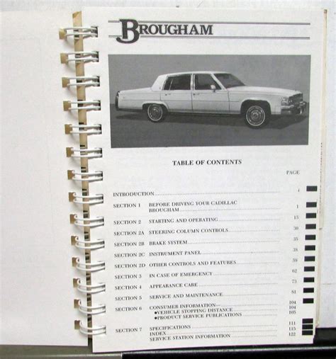 1988 cadillac fleetwood brougham owners manual Reader