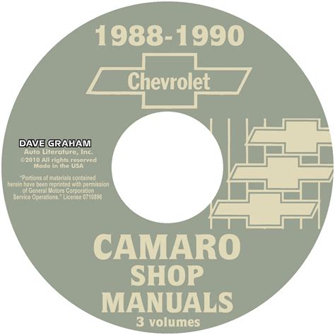 1989 camaro factory manual Doc