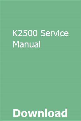 1989 chevy k2500 Service Manual Ebook Ebook Epub
