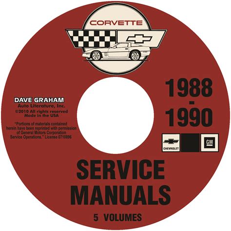 1989 corvette pdf manuals PDF