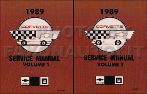1989 corvette service manual PDF