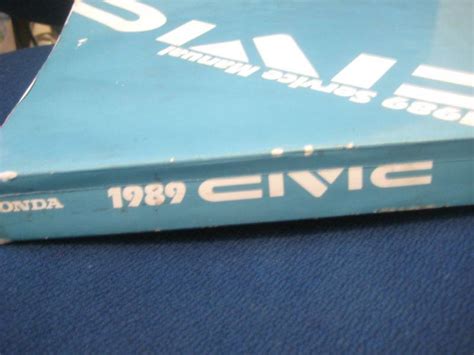 1989 honda civic repair manual Reader