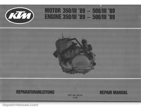 1989 ktm 350 service manual Kindle Editon