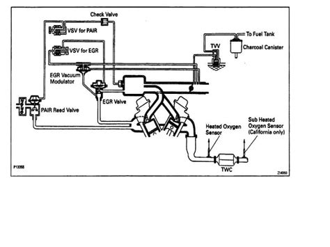 1989 toyota v6 vacuum diagram PDF