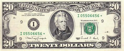 1990 20 dollar bill worth