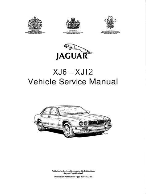 1990 Jaguar Xj6 Owners Manual Pdf Free Ebook Doc