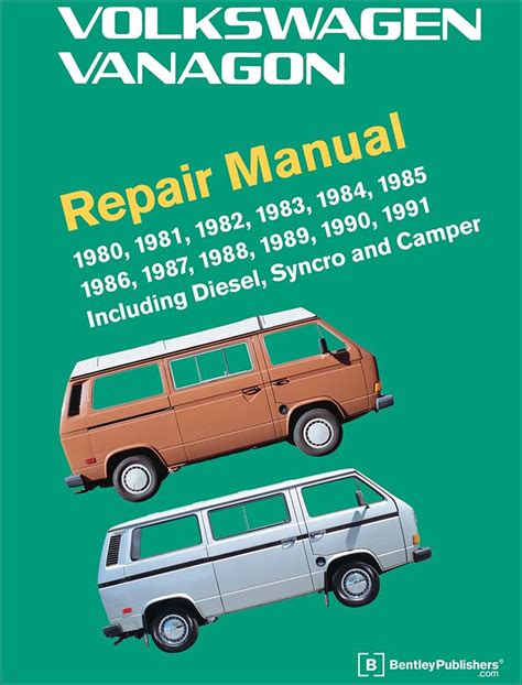 1990 vw vanagon repair manual pdf Kindle Editon