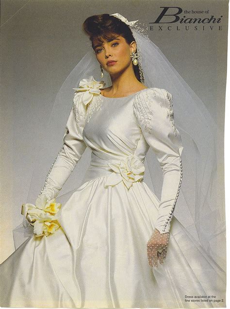 1990s wedding dress