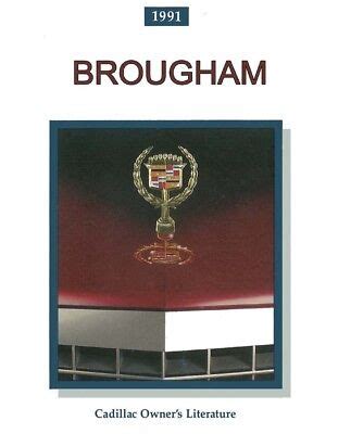 1991 brougham user guide Doc