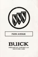 1991 buick park avenue owners manual Doc