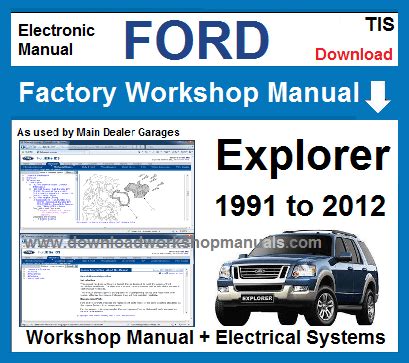 1991 ford explorer repair manual free Reader