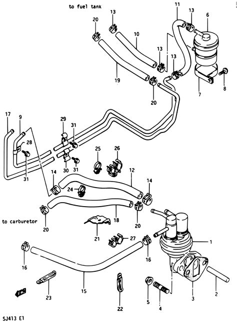 1991 suzuki sidekick fuel system diagram Epub