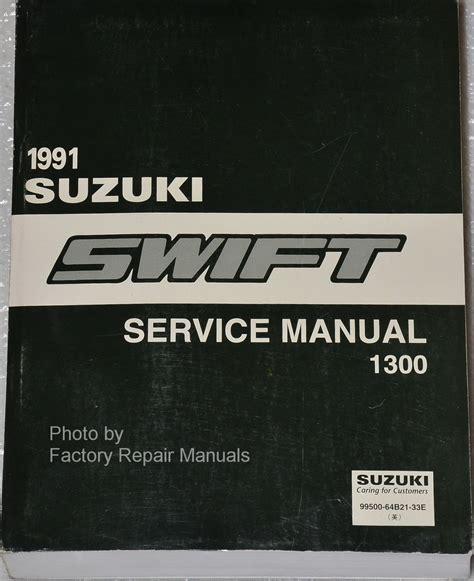 1991 suzuki swift service manual PDF