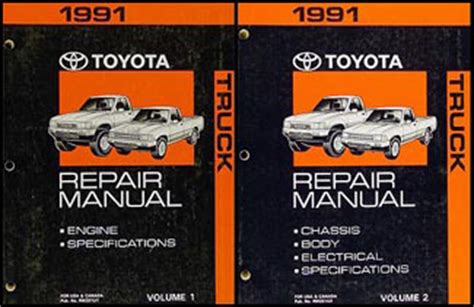 1991 toyota pickup repair manual pdf PDF