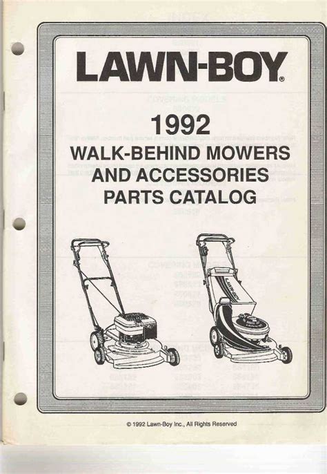 1992 Briggs And Stratton Catalog