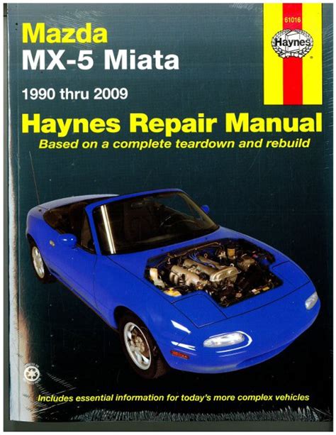 1992 Mazda Mx 5 Miata Workshop Manual Ebook Reader