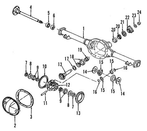 1992 isuzu rodeo rear differential diagram Doc